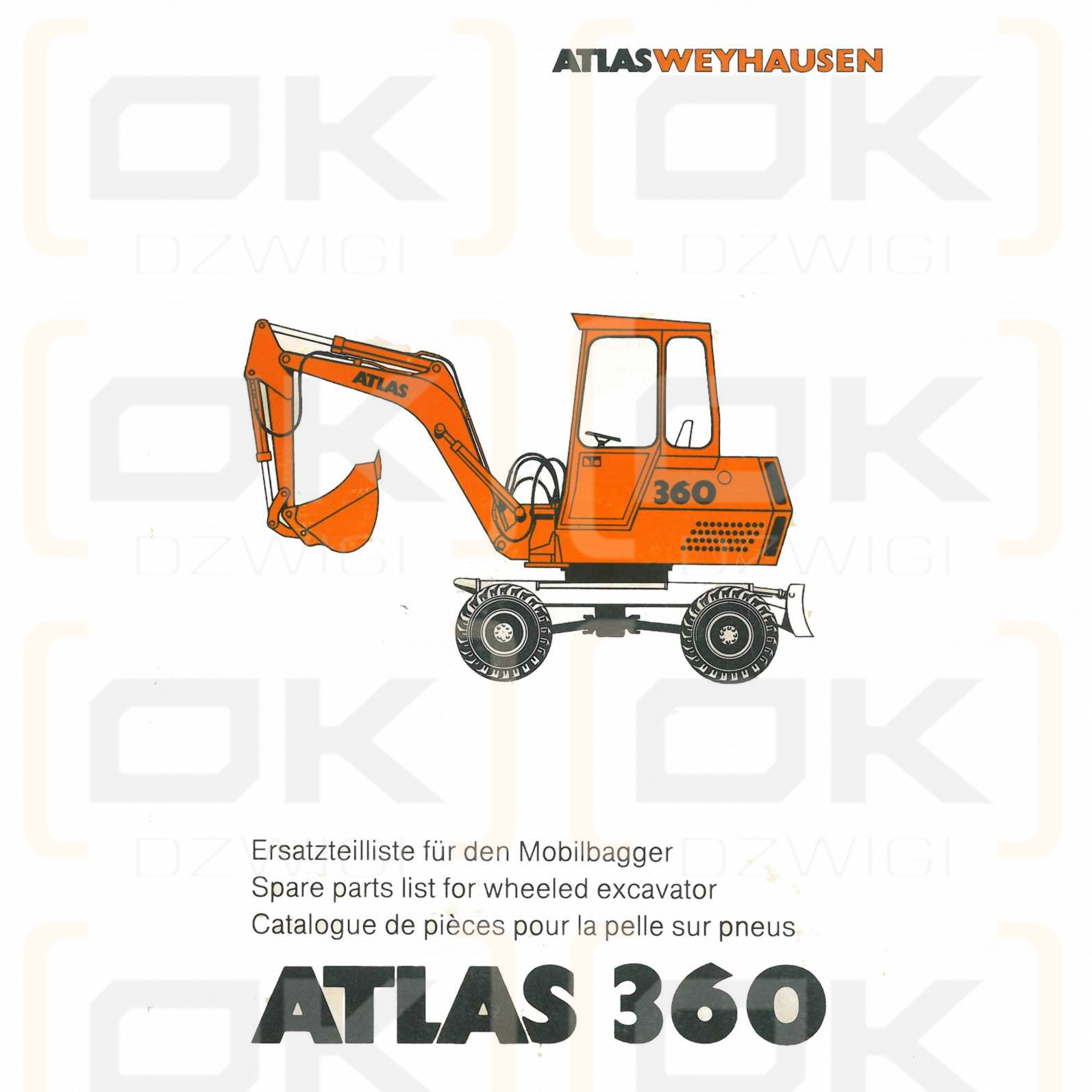 Atlas 360 Parts Catalog